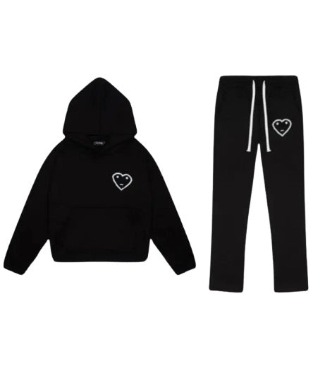 Sicko" Tracksuit Black