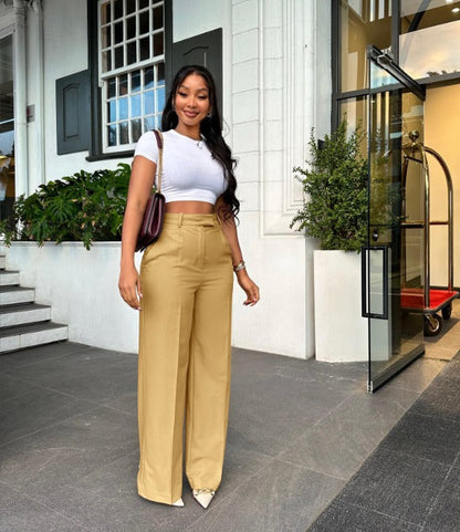 Lore Elegante Stoffhose