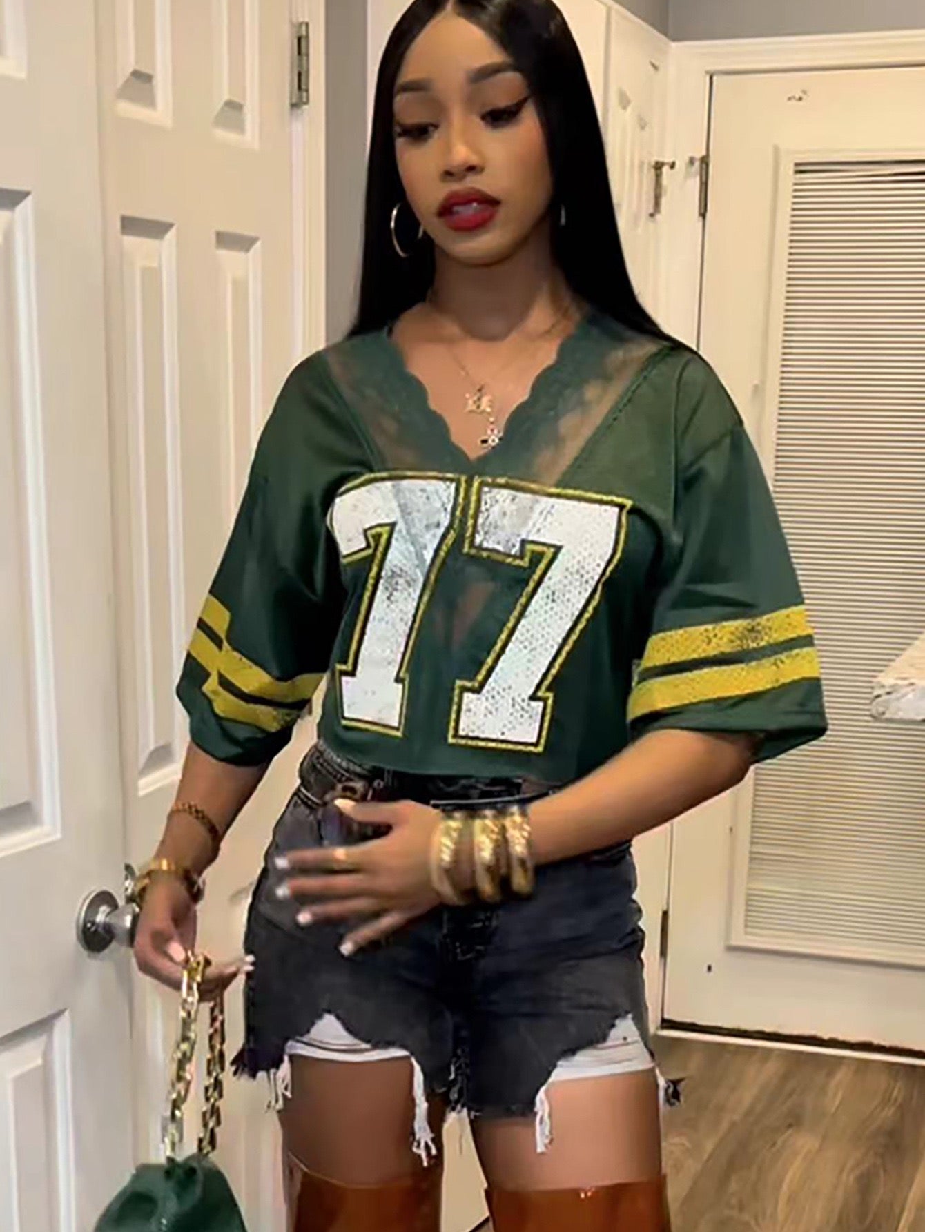 Flow Crop Shirt Jersey