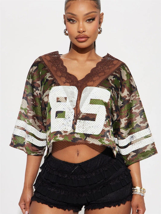 Flow Crop Shirt Jersey