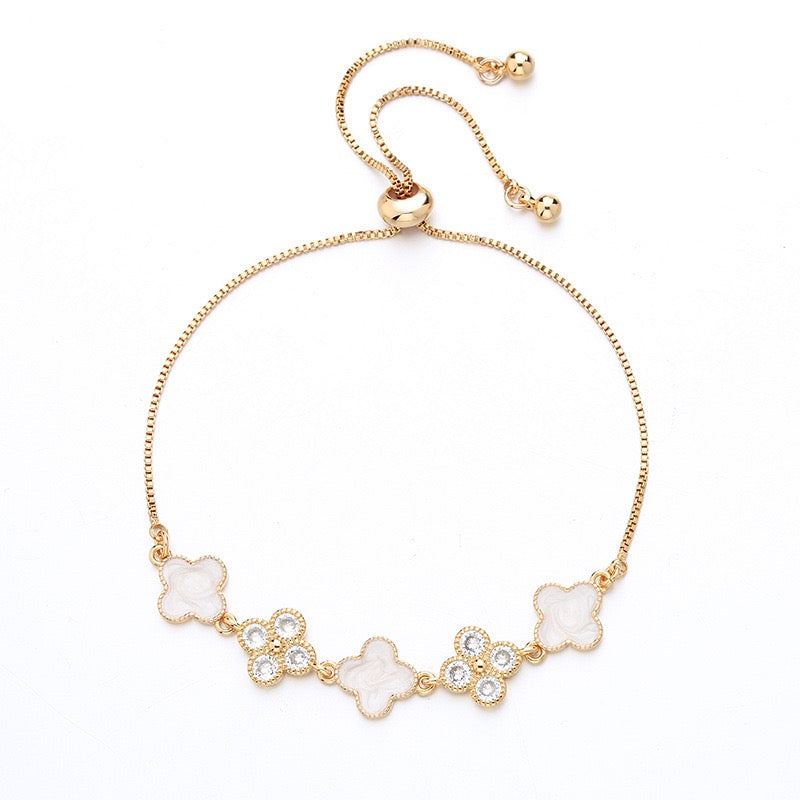 Blüten Armband