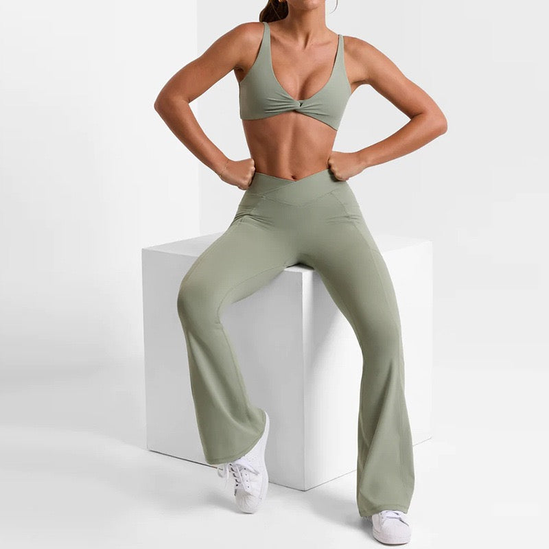 Virale Pilates Schlaghose