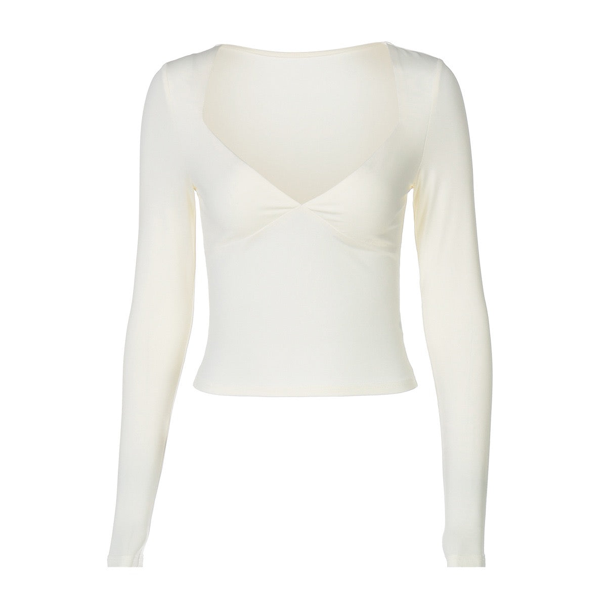 Longsleeve mit V-Ausschnitt